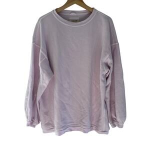Aerie Crewneck‎ Pullover Sweater Light Purple Lavender Women's Size Small